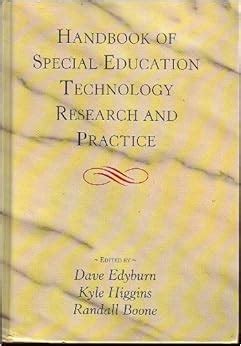 handbook of special education technology research and practice PDF
